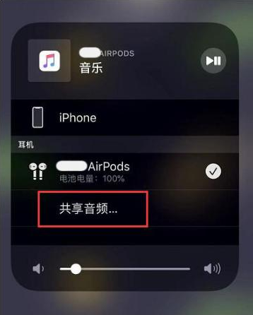 林口苹果14音频维修点分享iPhone14音频共享设置方法 