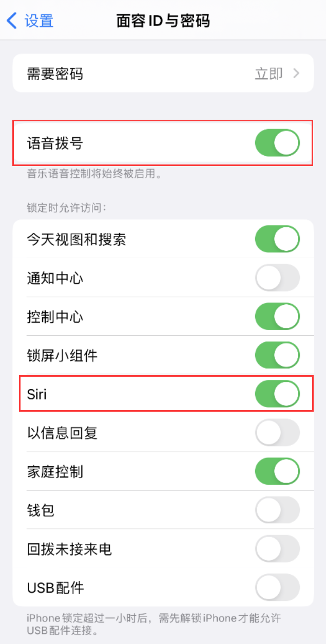 林口苹果维修网点分享不解锁 iPhone 的情况下通过 Siri 拨打电话的方法 