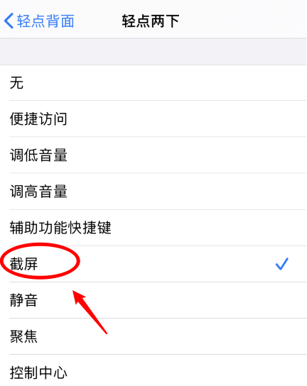林口苹果手机维修分享iPhone12如何启用双击截屏 